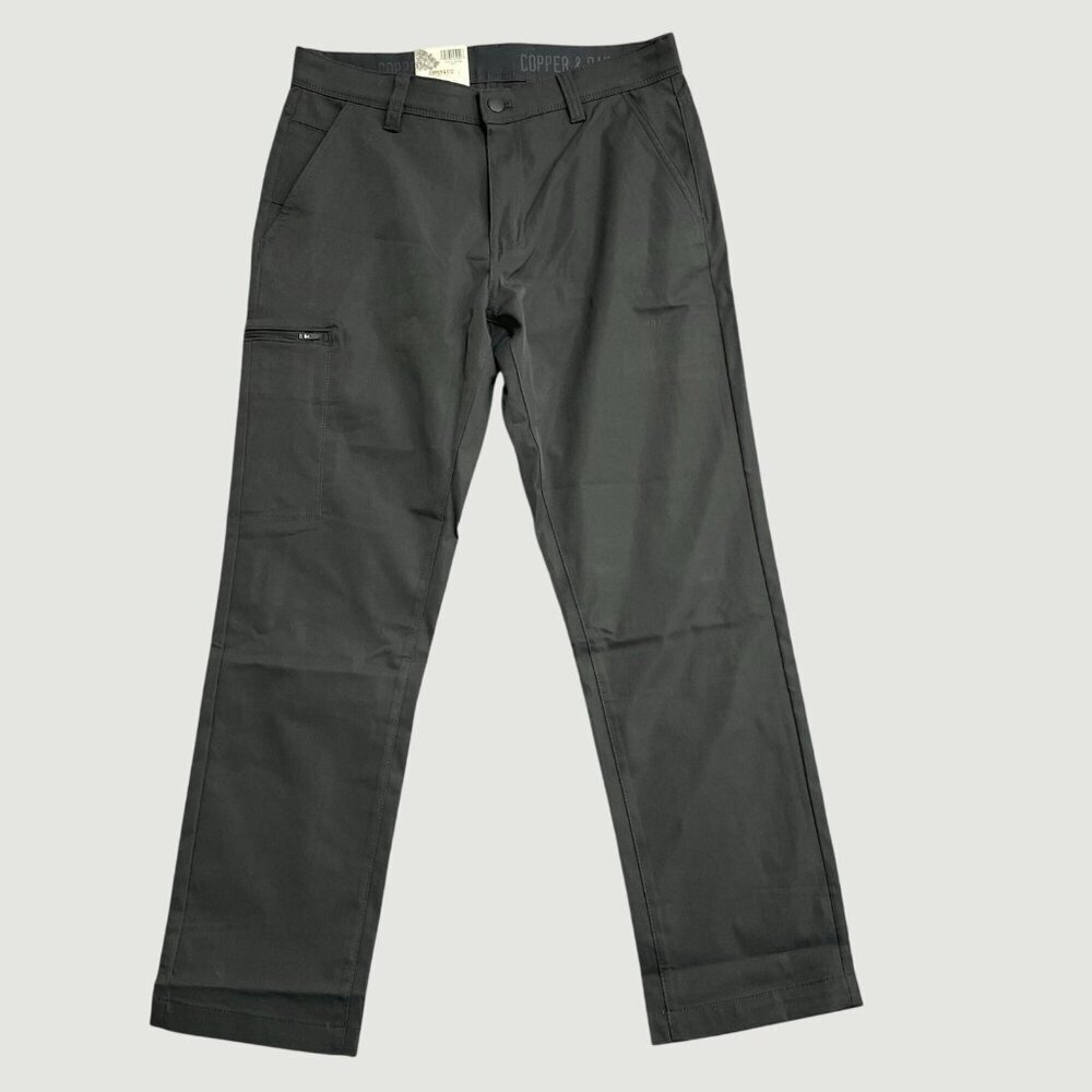 Copper & Oak Mens Tech Utility Pants 32x30 Straight Fit Cargo M0325